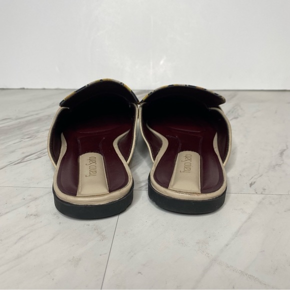 Franco Sarto Duval Square Toe Leather Mule 7M - Picture 3 of 14